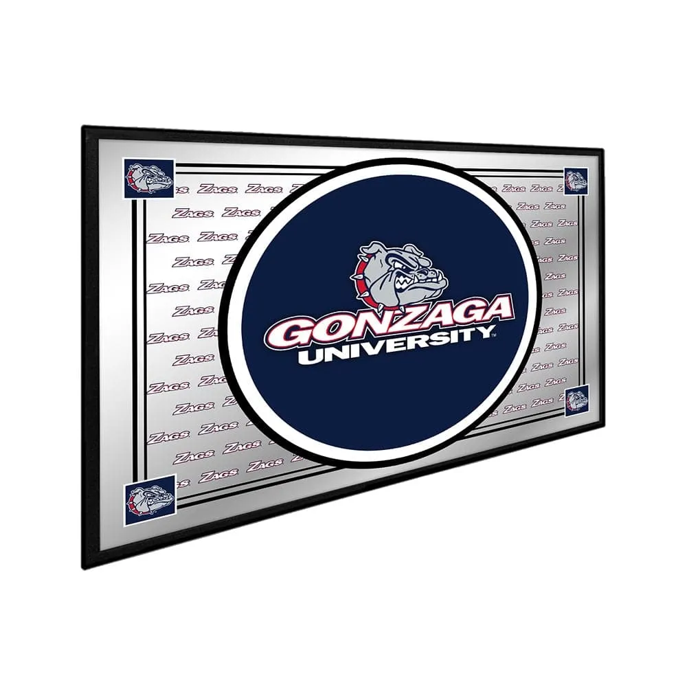 Gonzaga Bulldogs: Team Spirit - Framed Mirrored Wall Sign