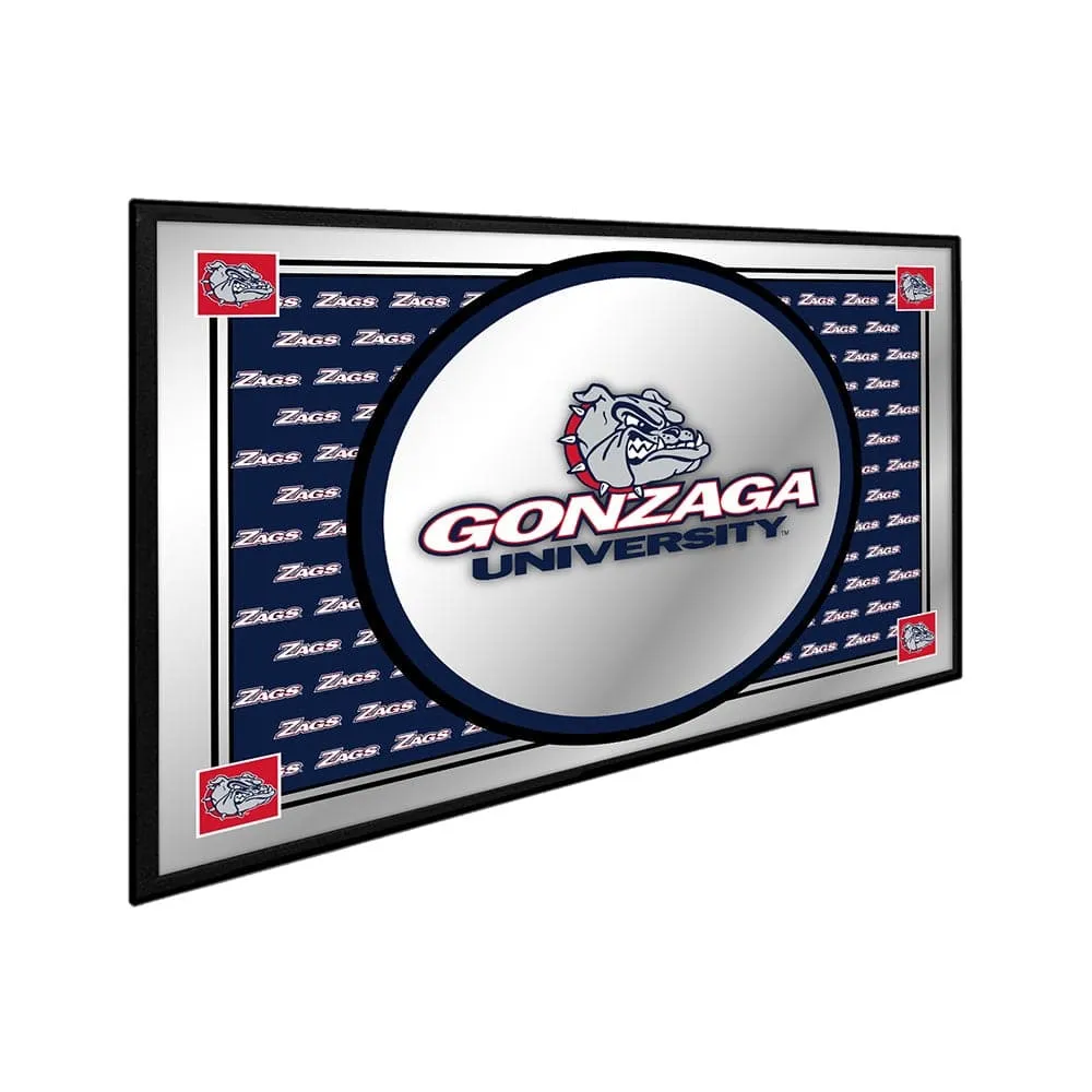 Gonzaga Bulldogs: Team Spirit - Framed Mirrored Wall Sign