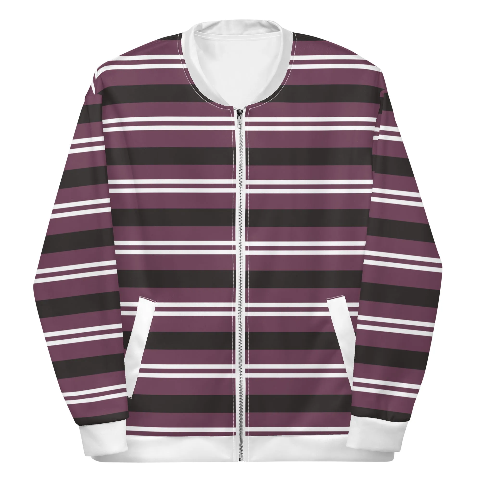 Grape - Inspired By Zendaya - Sustainably Made Unisex Bomber Jacket