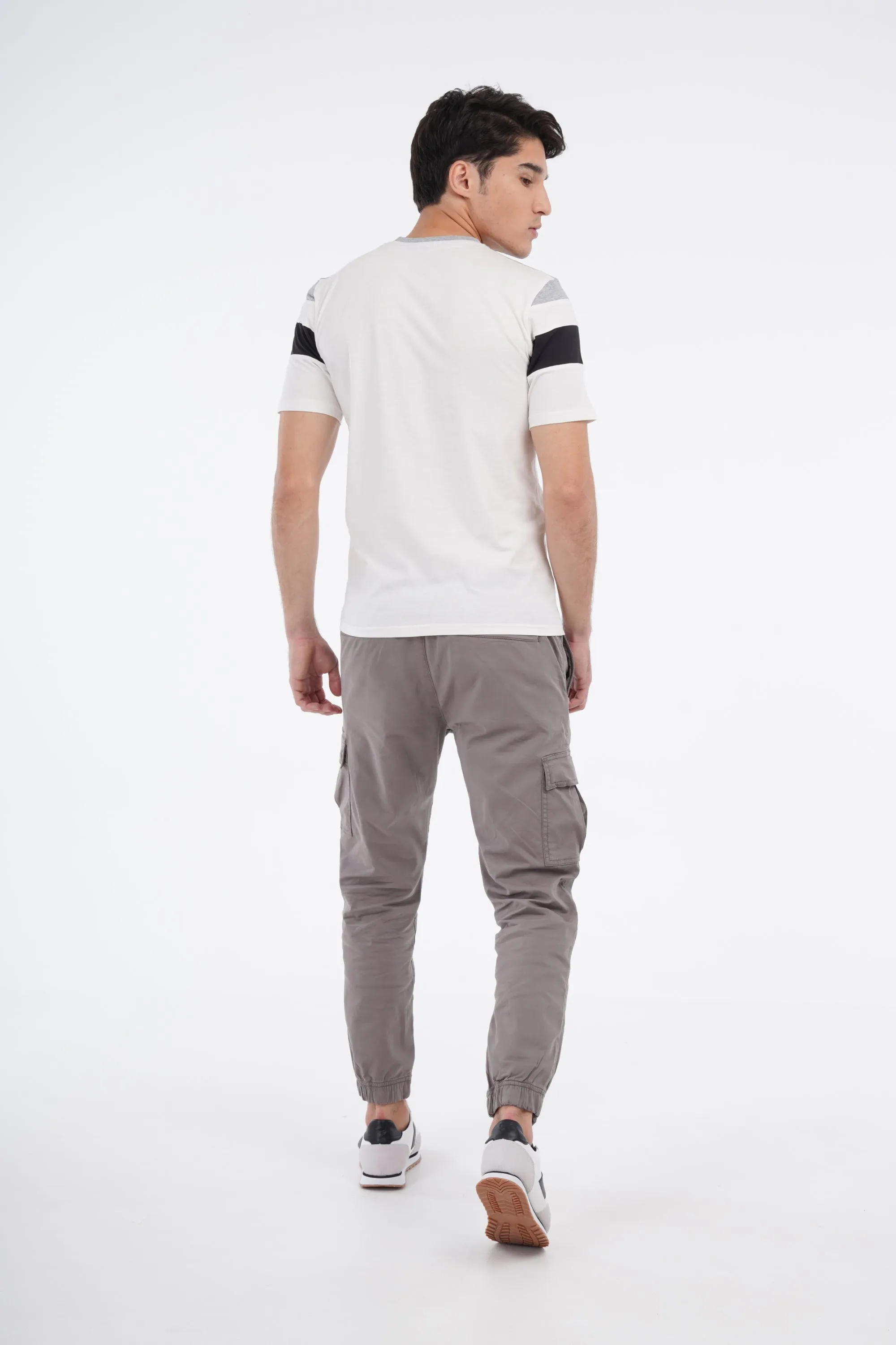 Grey Zipper T-Shirt