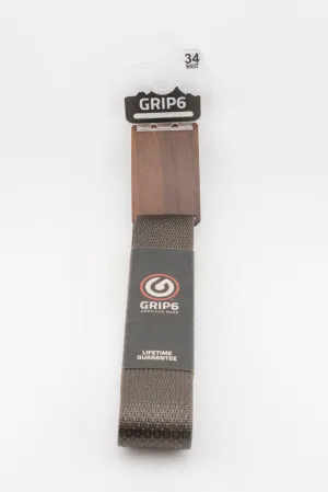 GRIP6 Walnut Buckle and Belt