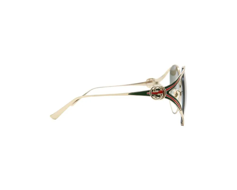 Gucci GG0225S 007 Sunglasses: Step Into Luxury