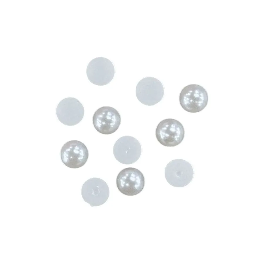 Half Pearl Med/Sml Beads