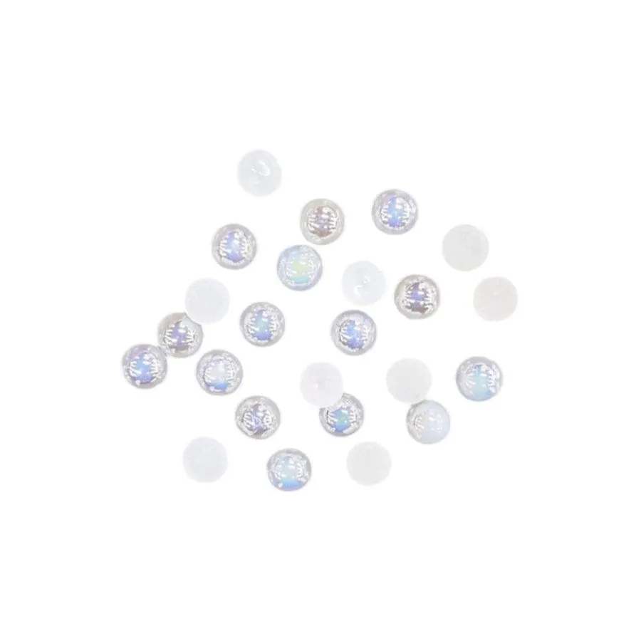 Half Pearl Med/Sml Beads