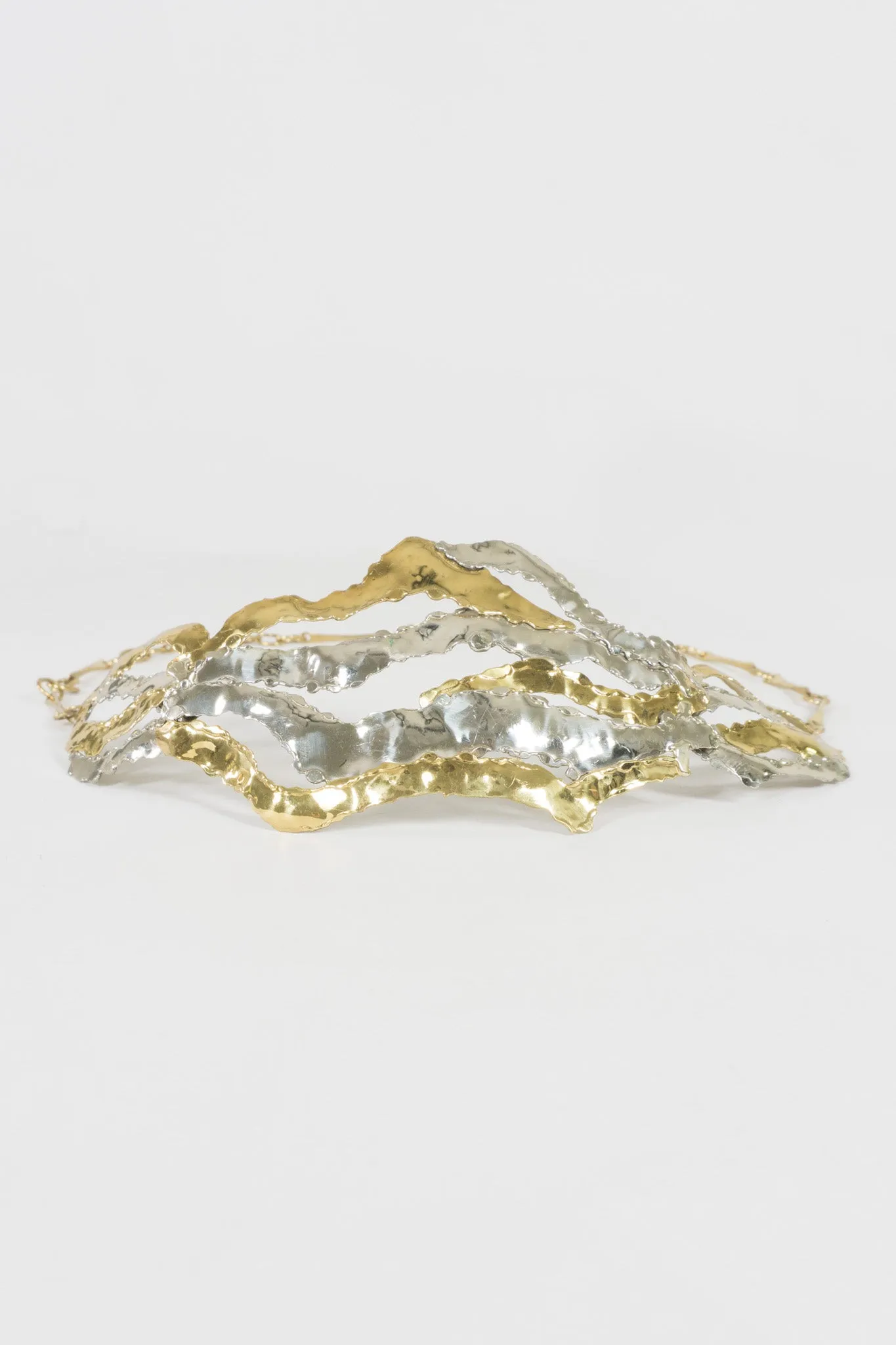 Hammered Brutalist Belt