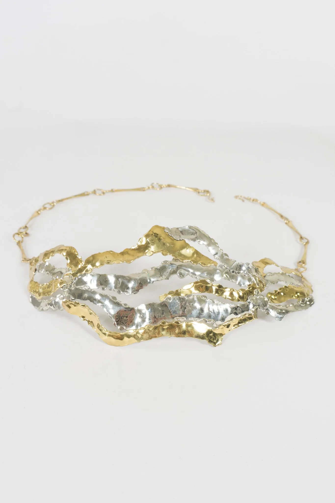 Hammered Brutalist Belt