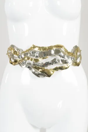 Hammered Brutalist Belt