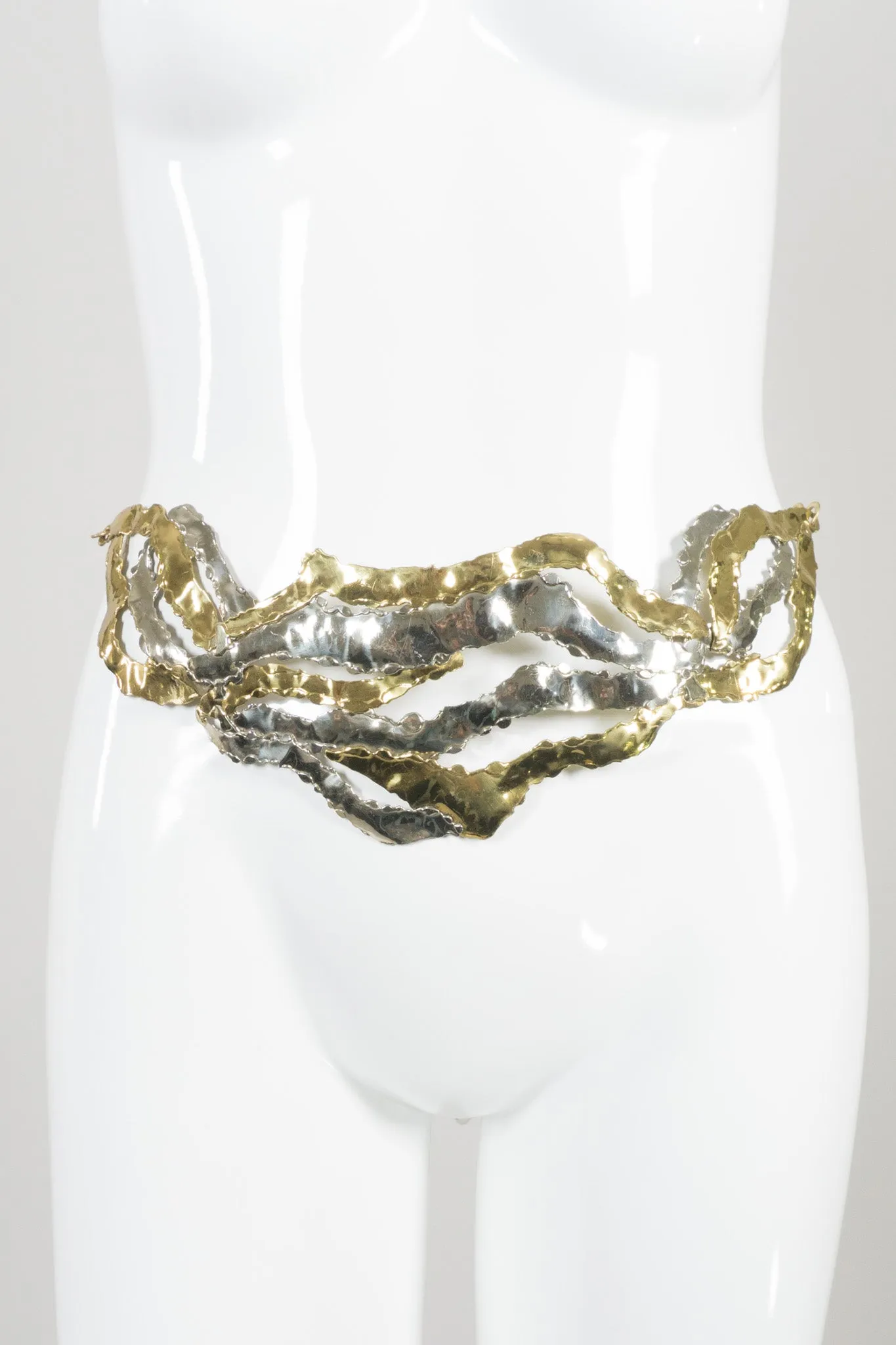 Hammered Brutalist Belt