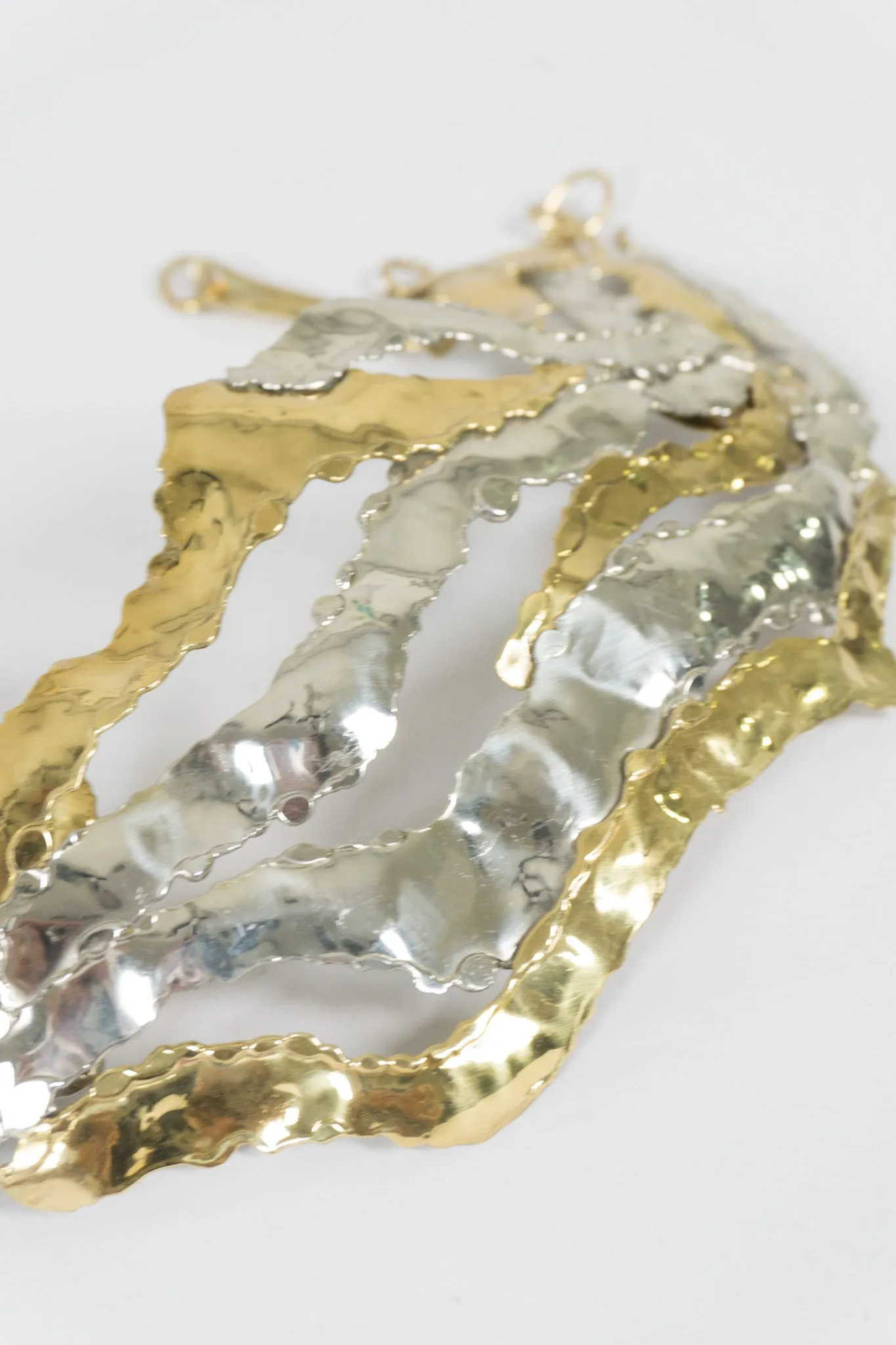 Hammered Brutalist Belt