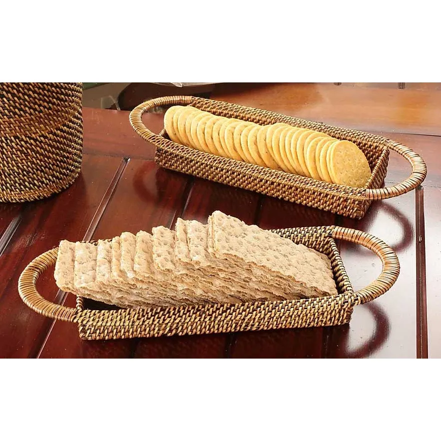 Handwoven Cracker Basket (Set of 2)