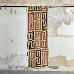 Handwoven Vintage Kuba Cloth  (#5115 | 23 x 135")