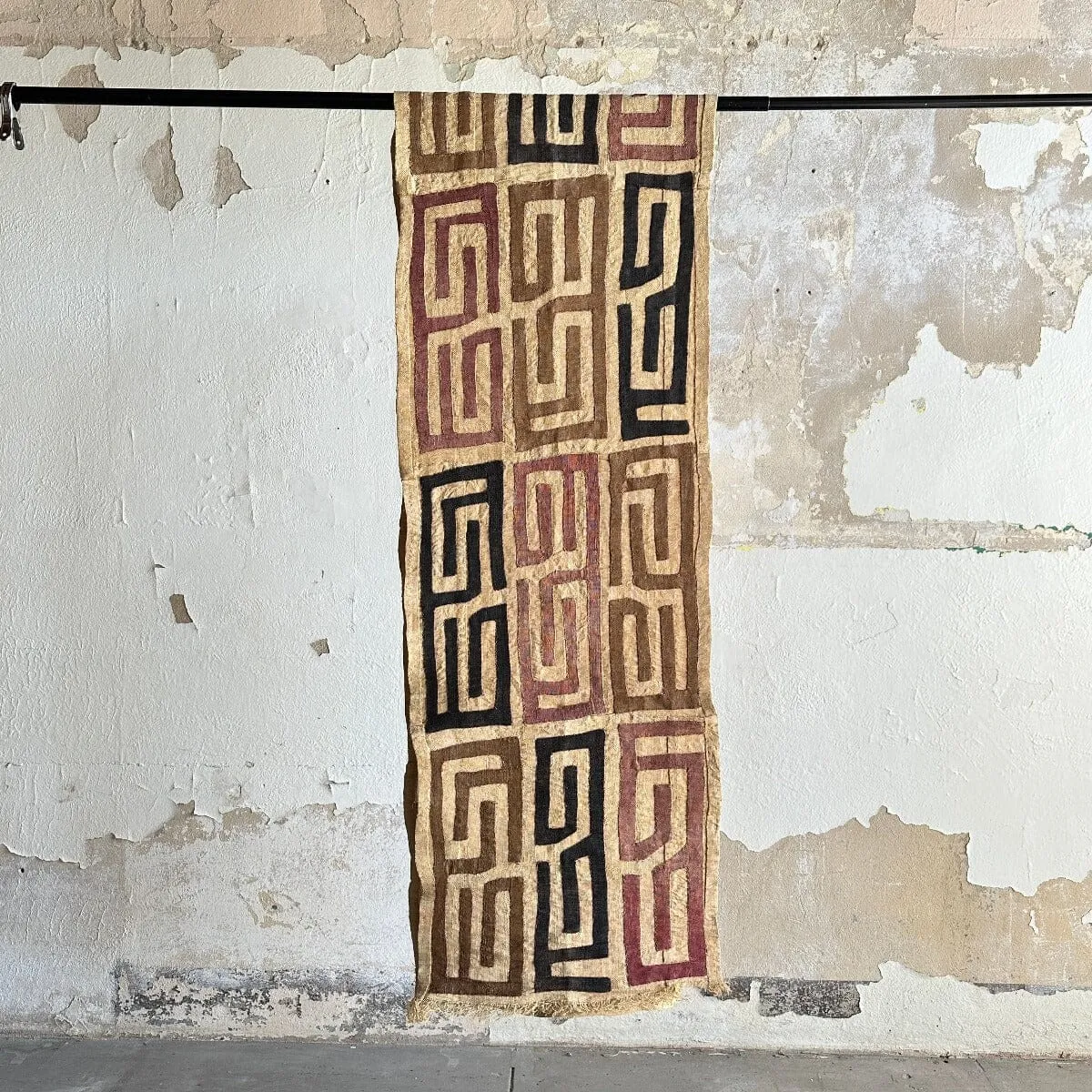 Handwoven Vintage Kuba Cloth  (#5115 | 23 x 135")