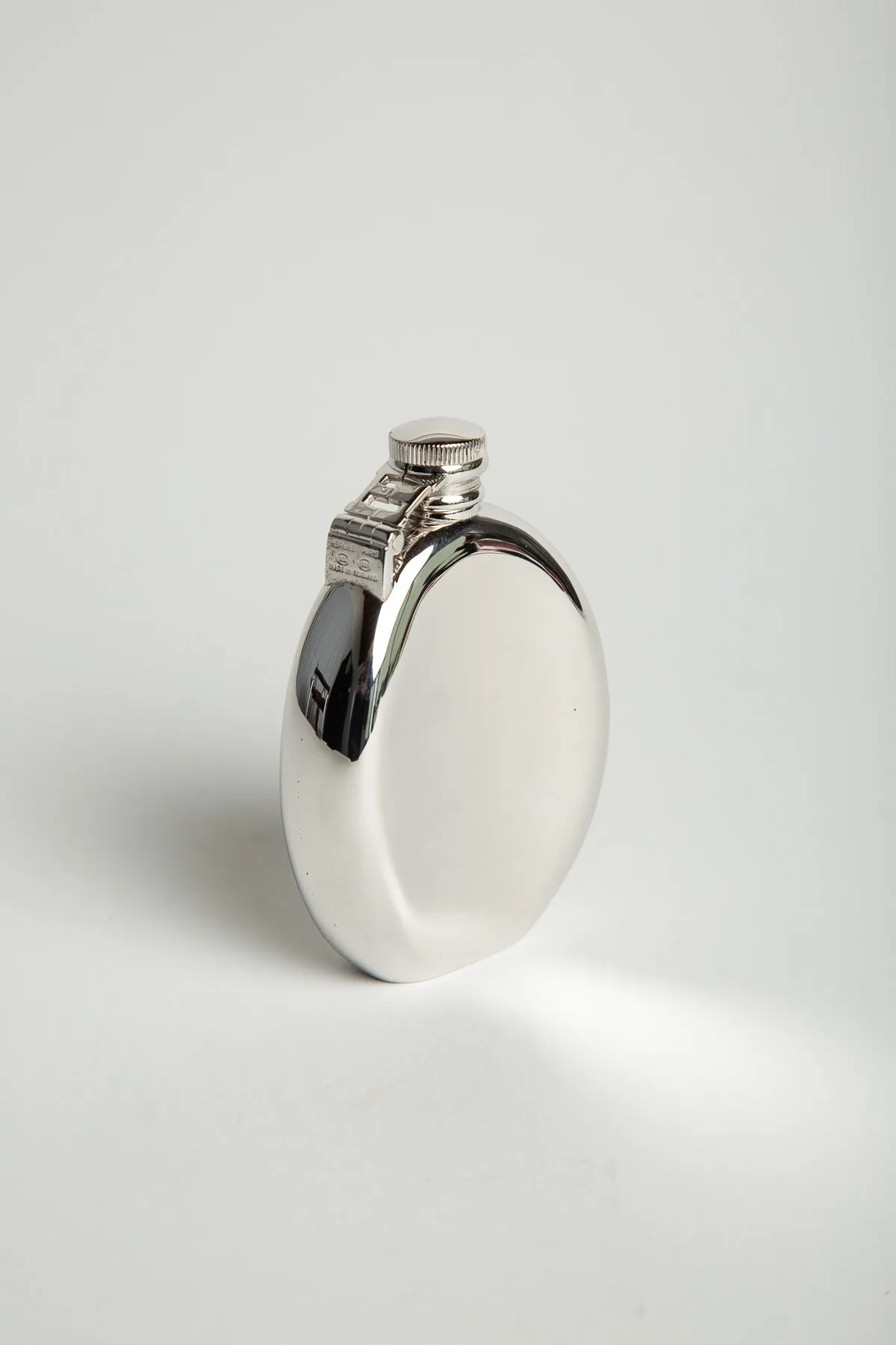 HERMÈS | 1960'S SMALL STERLING SILVER FLASK