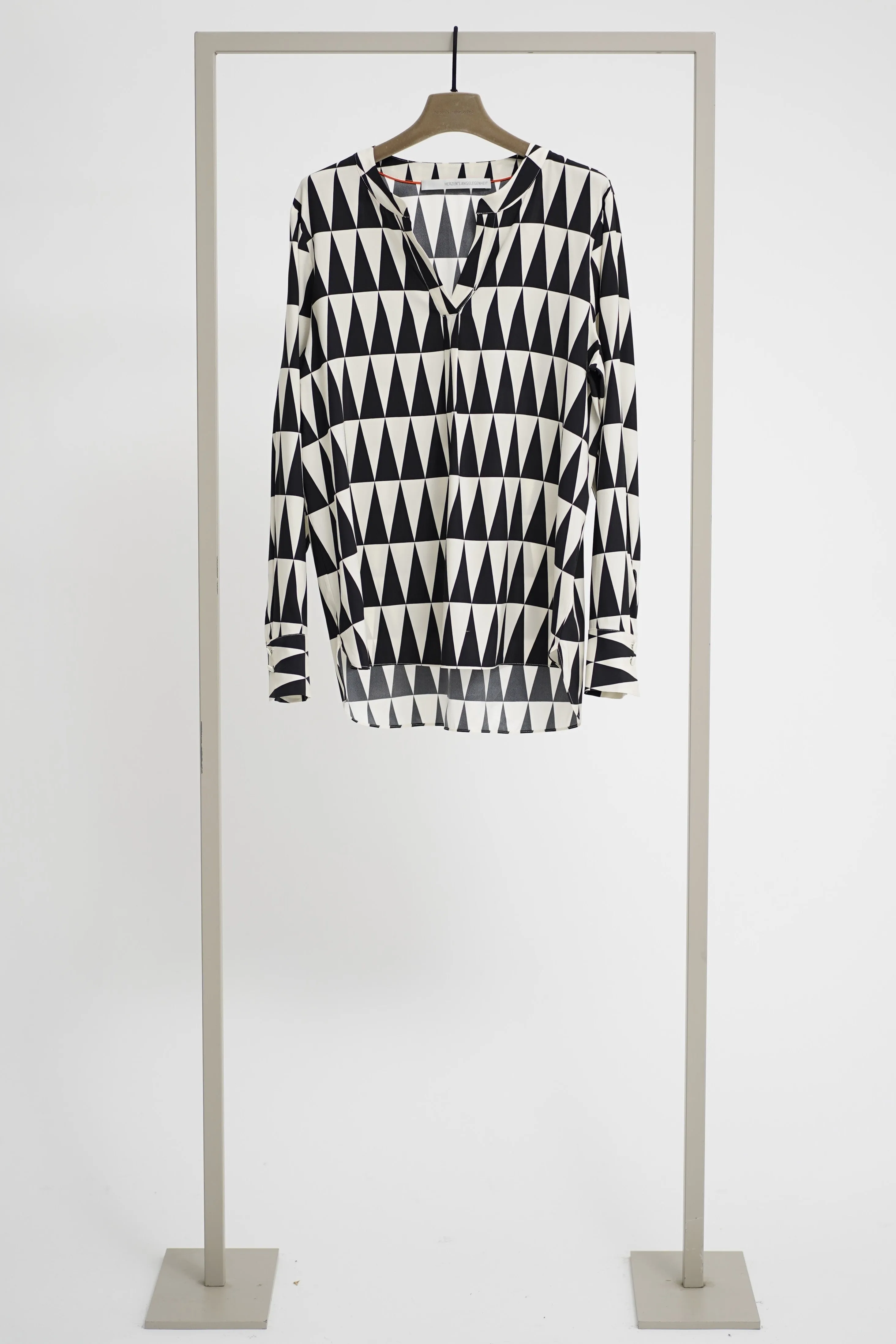 HERZEN'S ANGELEGENHEIT Blouse - Vanilla Black Sand