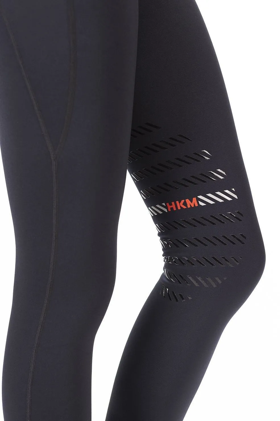 HKM Riding Leggings Sports Silicone Knee Patch