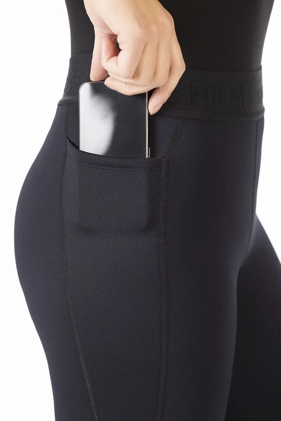 HKM Riding Leggings Sports Silicone Knee Patch