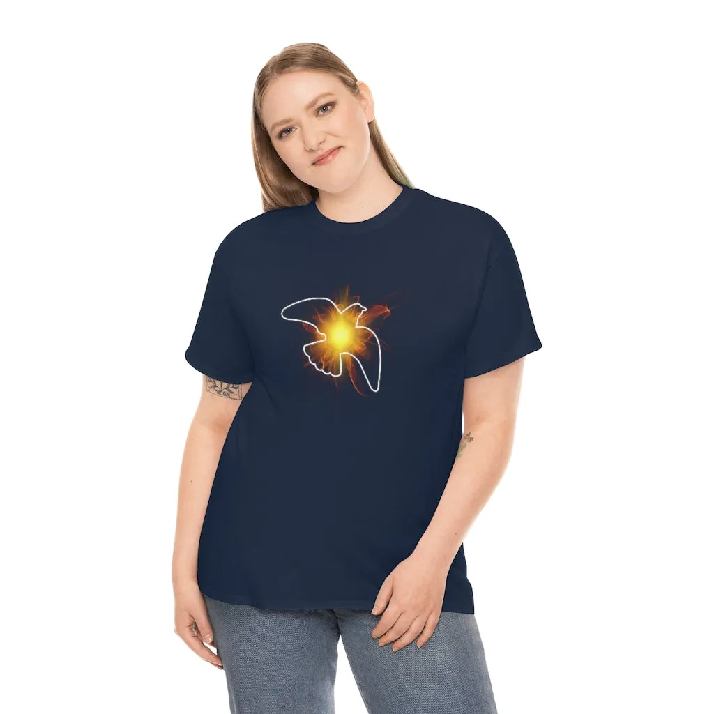 Holy Ghost Dove Christian Religious Cotton Tee Shirt