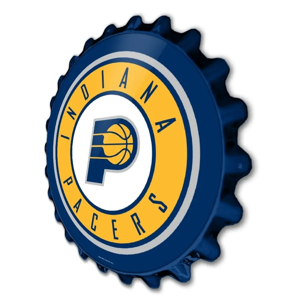 Indiana Pacers: Bottle Cap Wall Sign