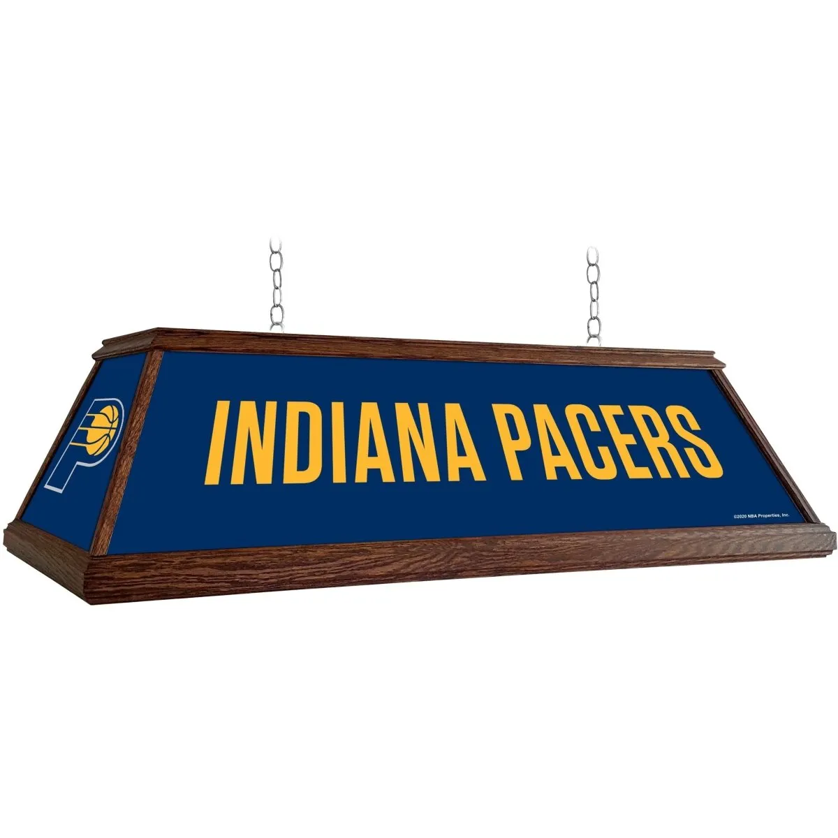 Indiana Pacers: Premium Wood Pool Table Light