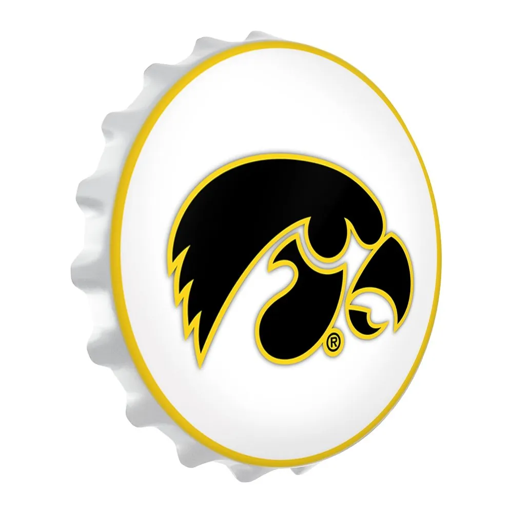 Iowa Hawkeyes: Bottle Cap Wall Light