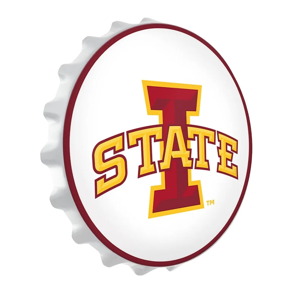 Iowa State Cyclones: Bottle Cap Wall Light