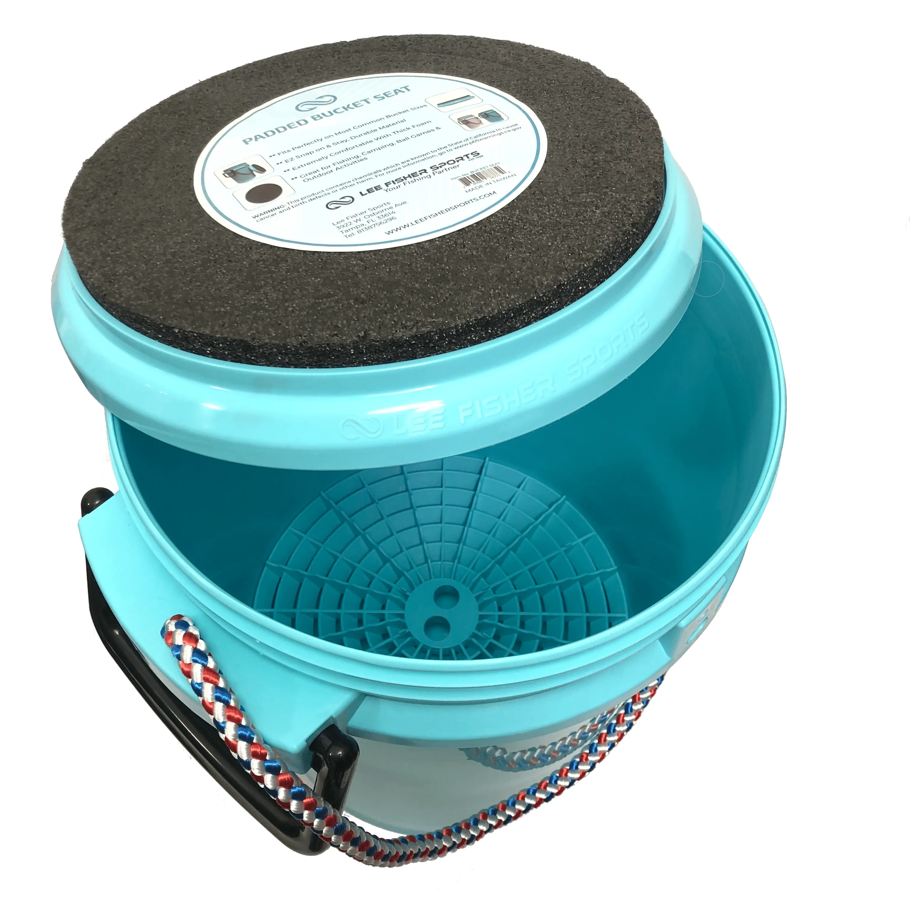 ISMART 5 Gallon bucket-Premium Series Kit-5 G. ISMART bucket, bucket , padded seat, grit shield package