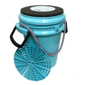 ISMART 5 Gallon bucket-Premium Series Kit-5 G. ISMART bucket, bucket , padded seat, grit shield package