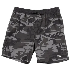 Jack Hybrid Short - Black Camo