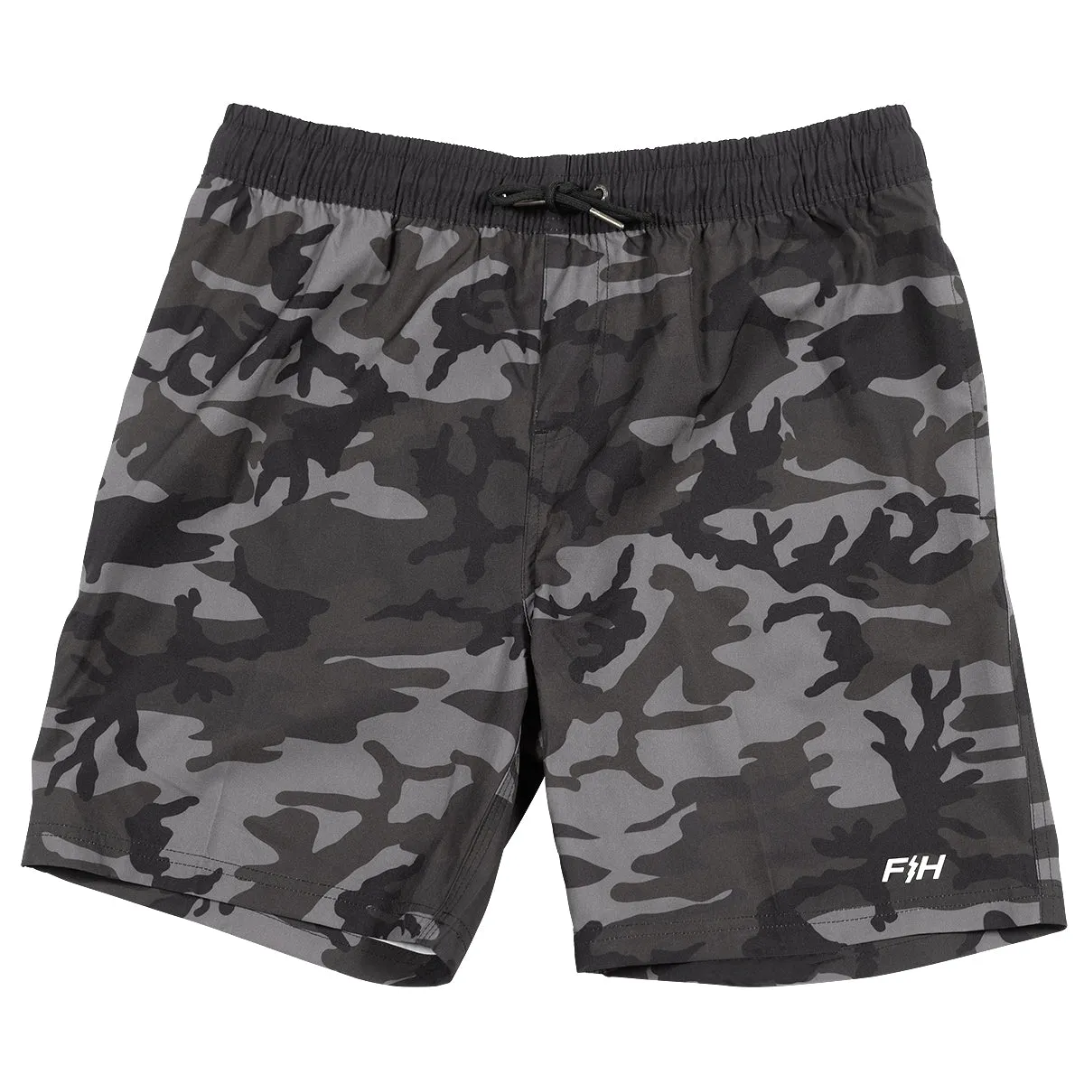 Jack Hybrid Short - Black Camo