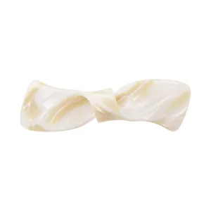 Julia Large White Alba Hair Clip