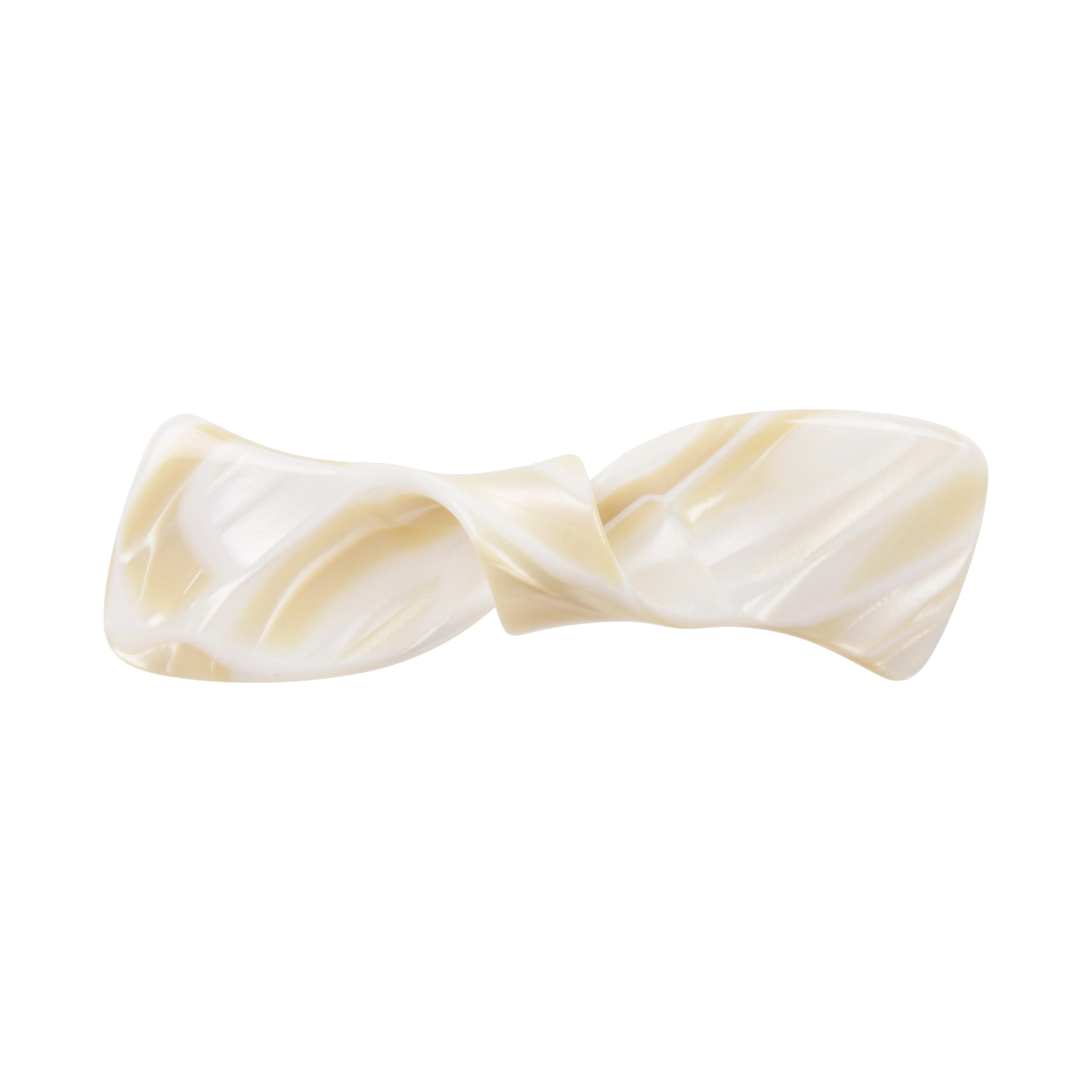 Julia Large White Alba Hair Clip