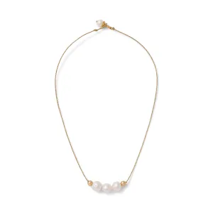 Julie’s Pearls on Cord Necklace