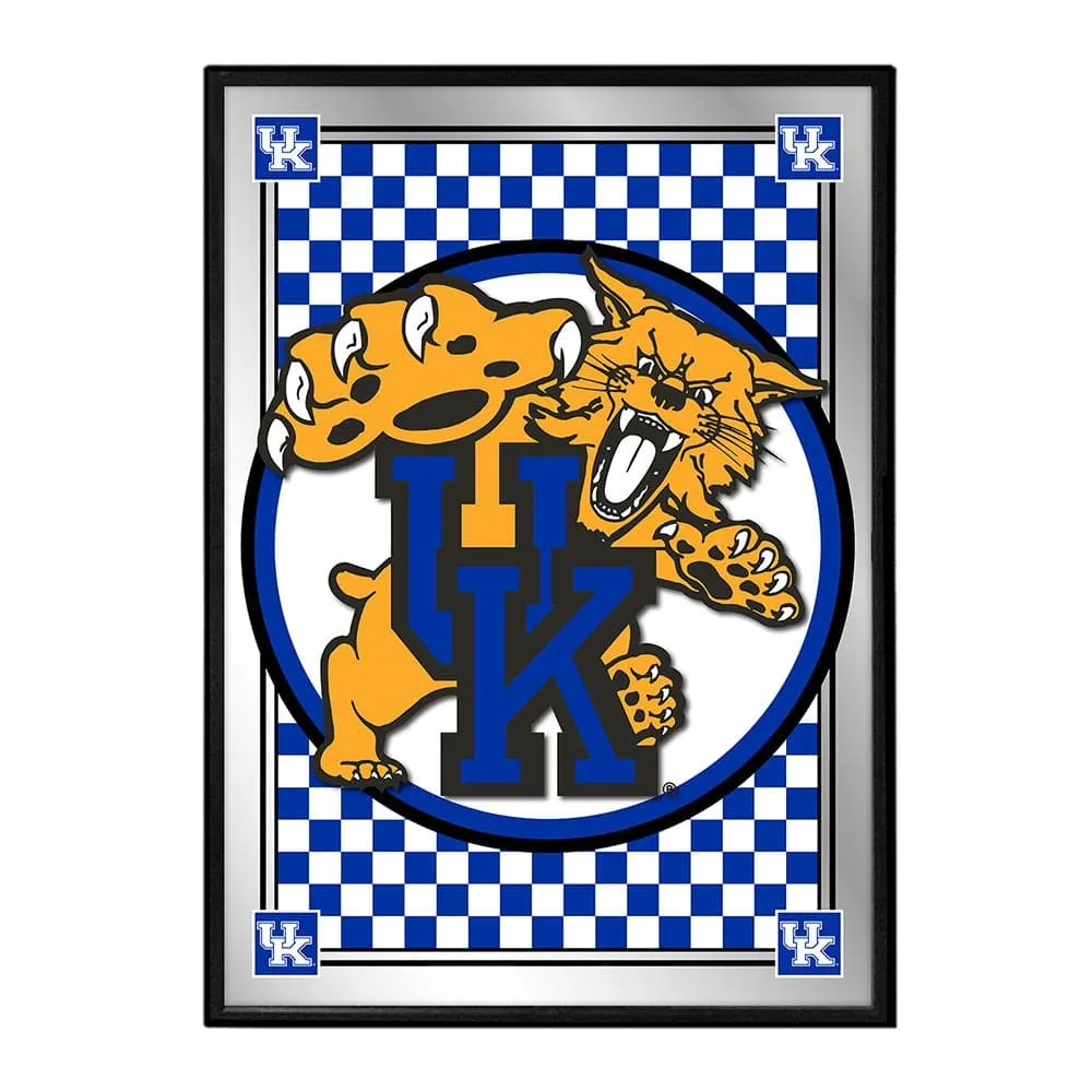 Kentucky Wildcats: Team Spirit, Mascot - Framed Mirrored Wall Sign