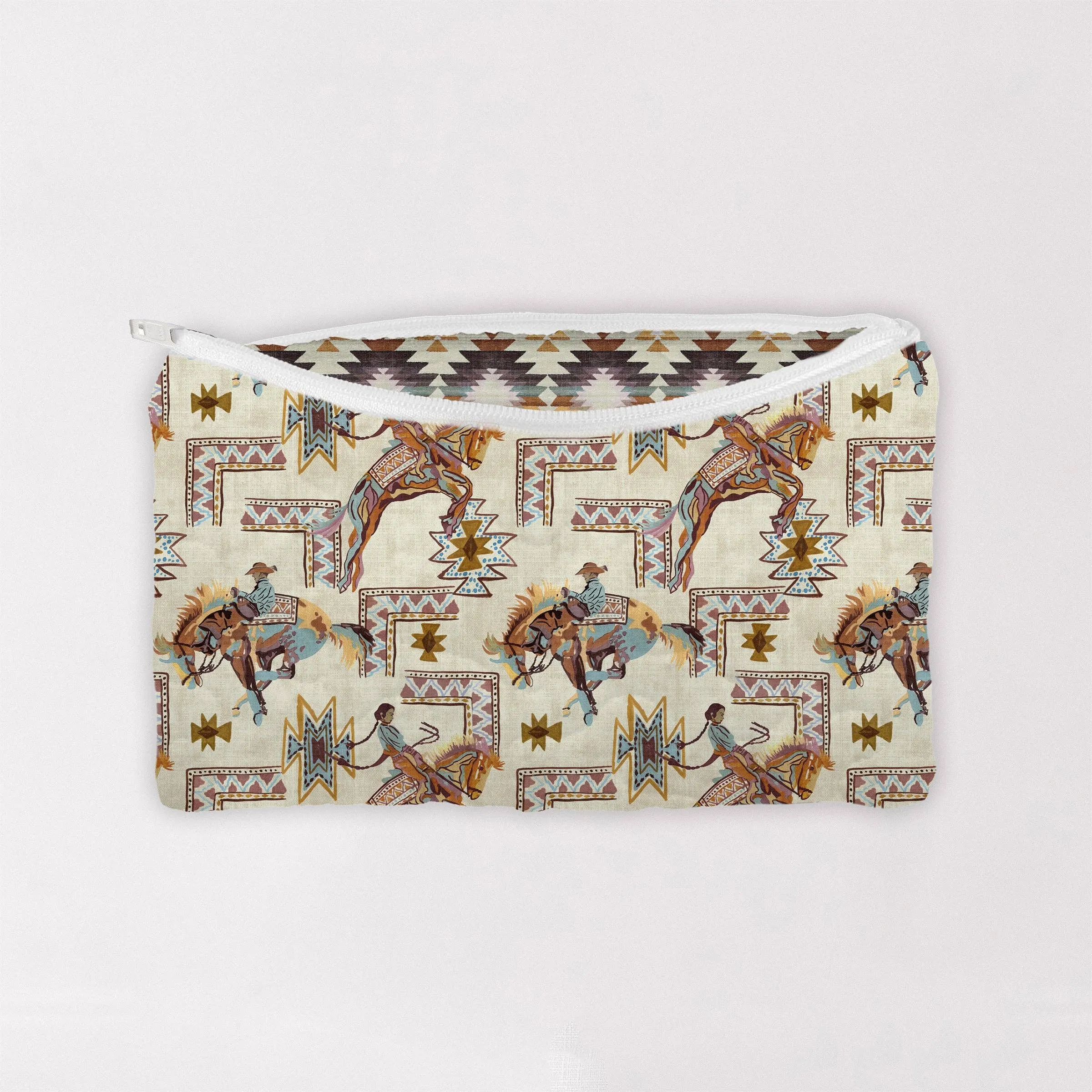 Kit Purple Quilted Makeup Bag