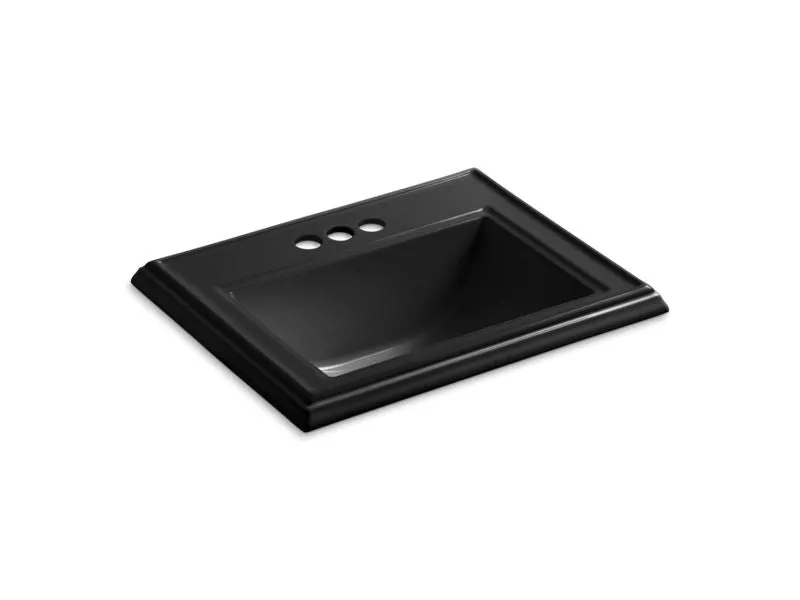 KOHLER K-2241-4 Memoirs Classic Classic drop-in bathroom sink with 4" centerset faucet holes