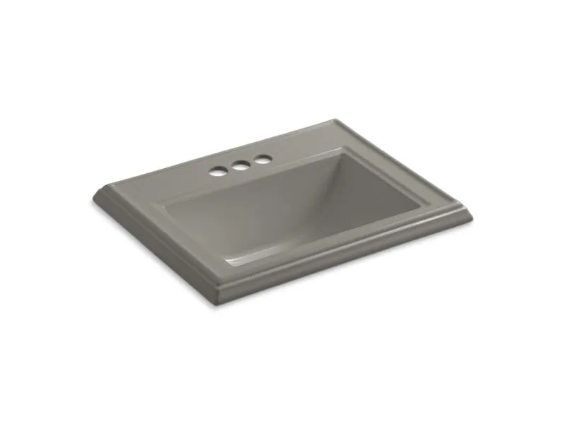 KOHLER K-2241-4 Memoirs Classic Classic drop-in bathroom sink with 4" centerset faucet holes