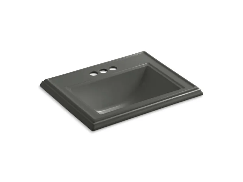 KOHLER K-2241-4 Memoirs Classic Classic drop-in bathroom sink with 4" centerset faucet holes
