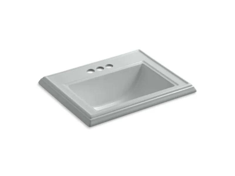 KOHLER K-2241-4 Memoirs Classic Classic drop-in bathroom sink with 4" centerset faucet holes