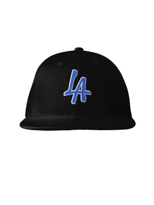 LA Kush LA Snapback - Black/Blue