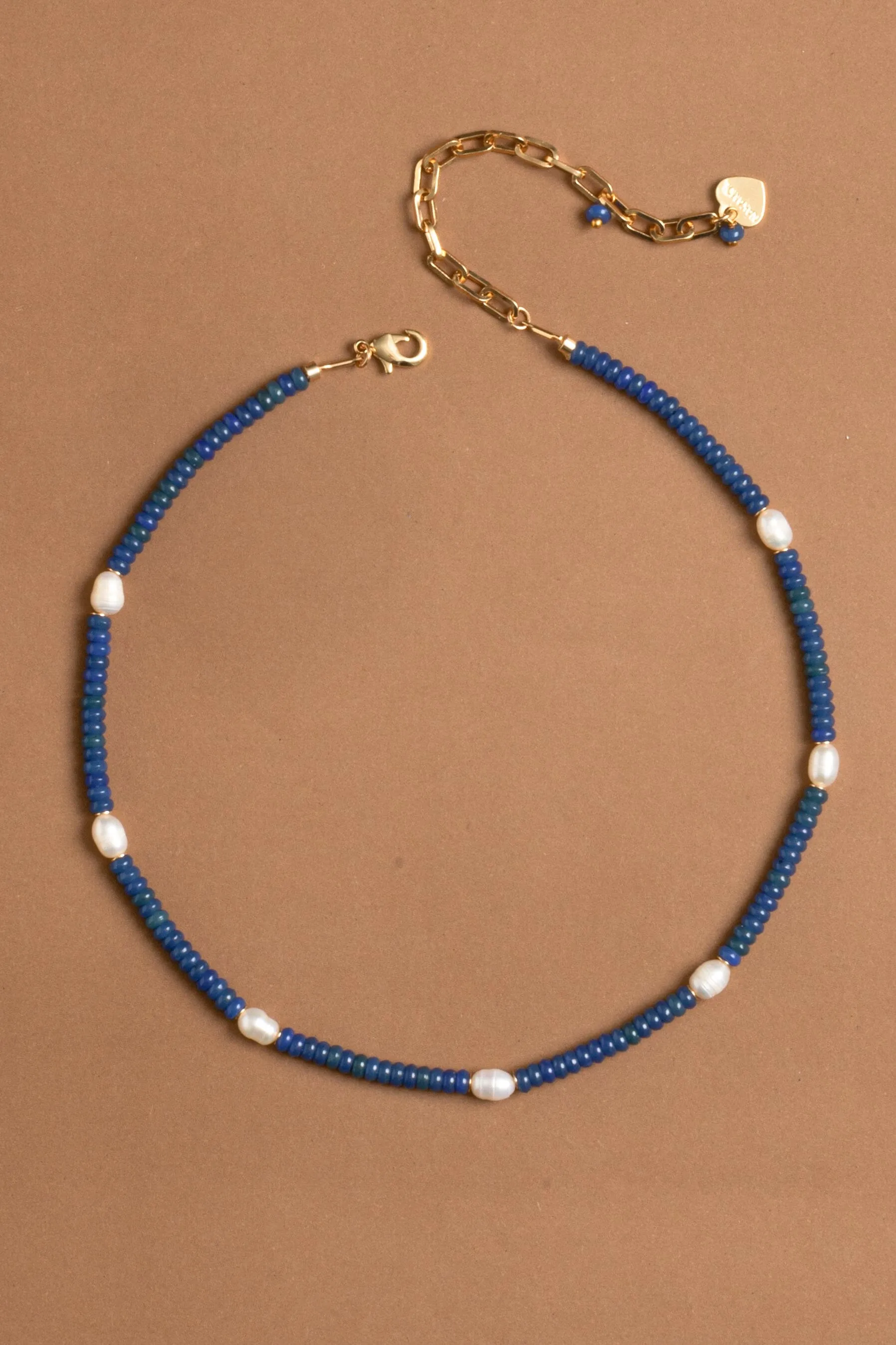 Lapis Strand Short Necklace