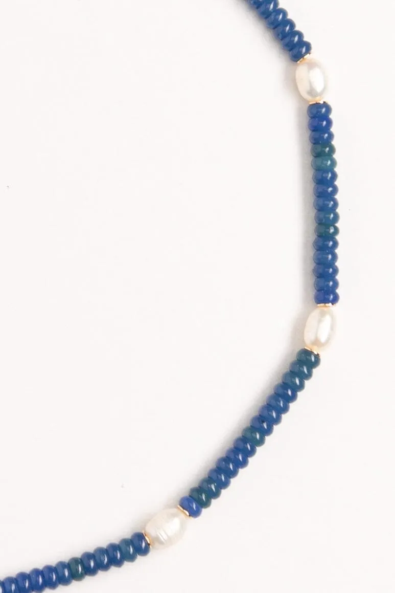 Lapis Strand Short Necklace