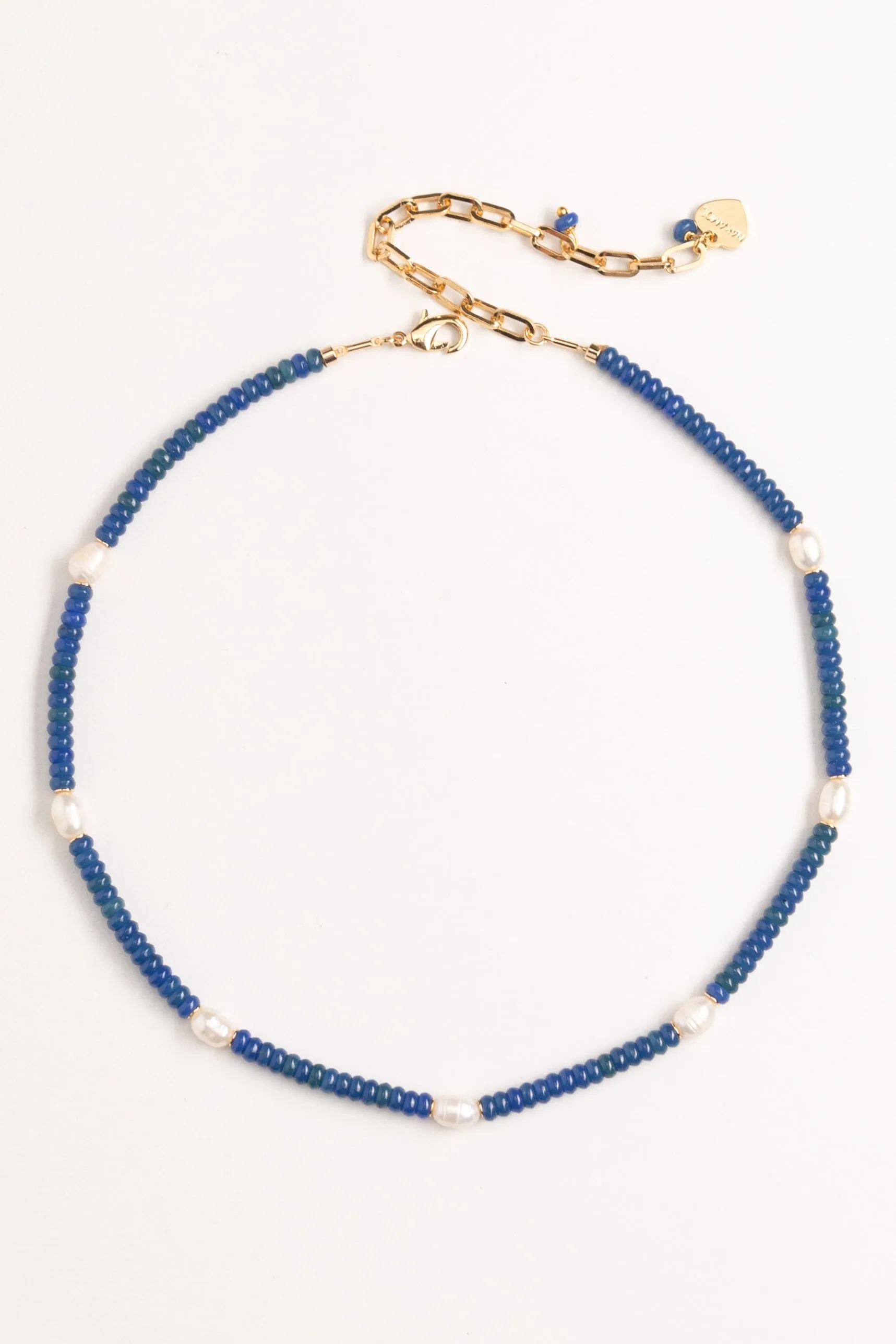 Lapis Strand Short Necklace