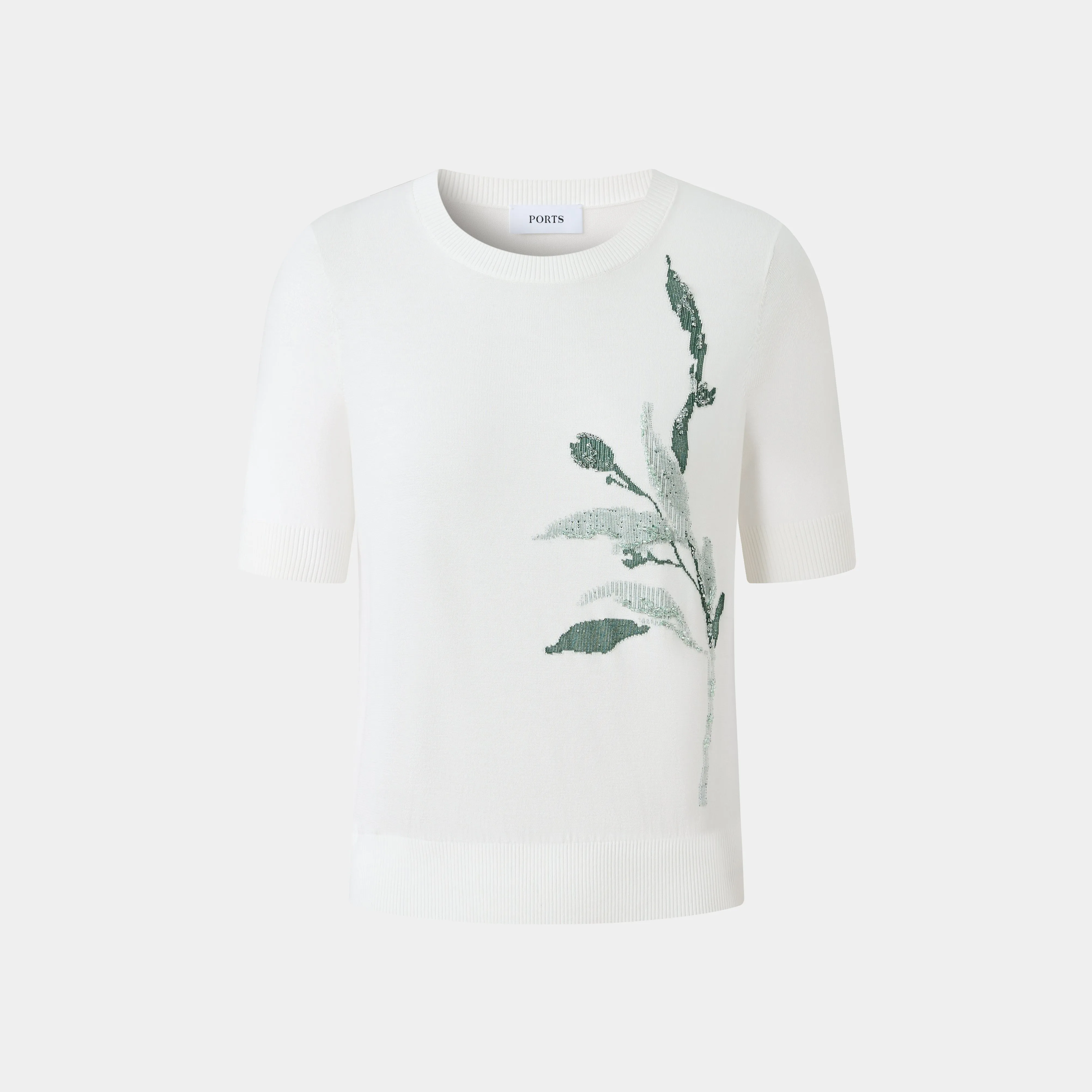 LEAFY ELEGANCE TOP