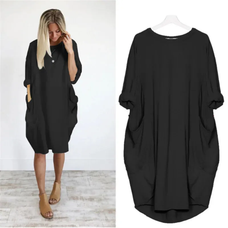 Lena - Comfortable loose dress