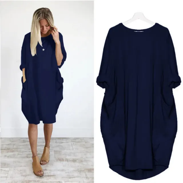 Lena - Comfortable loose dress