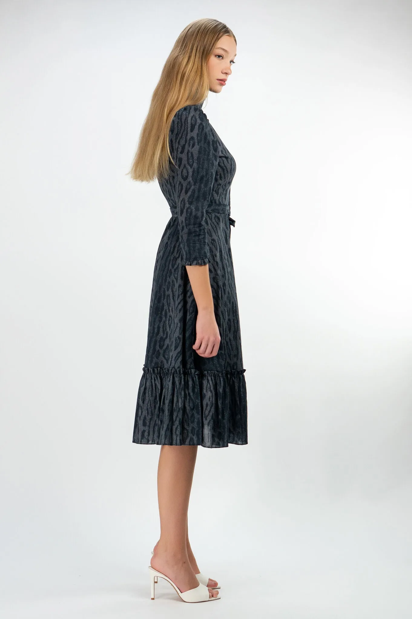 Leopard Sirsna Heart Dress