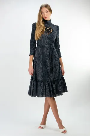 Leopard Sirsna Heart Dress