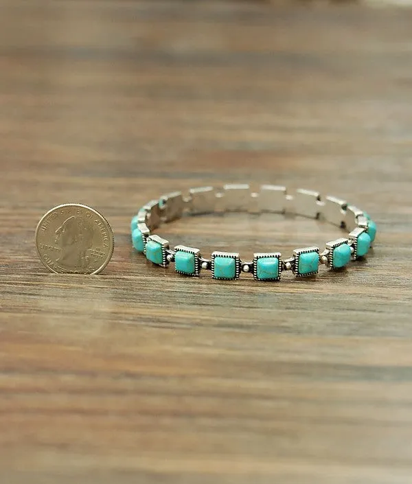Lizzie Fashion Stone Bangle