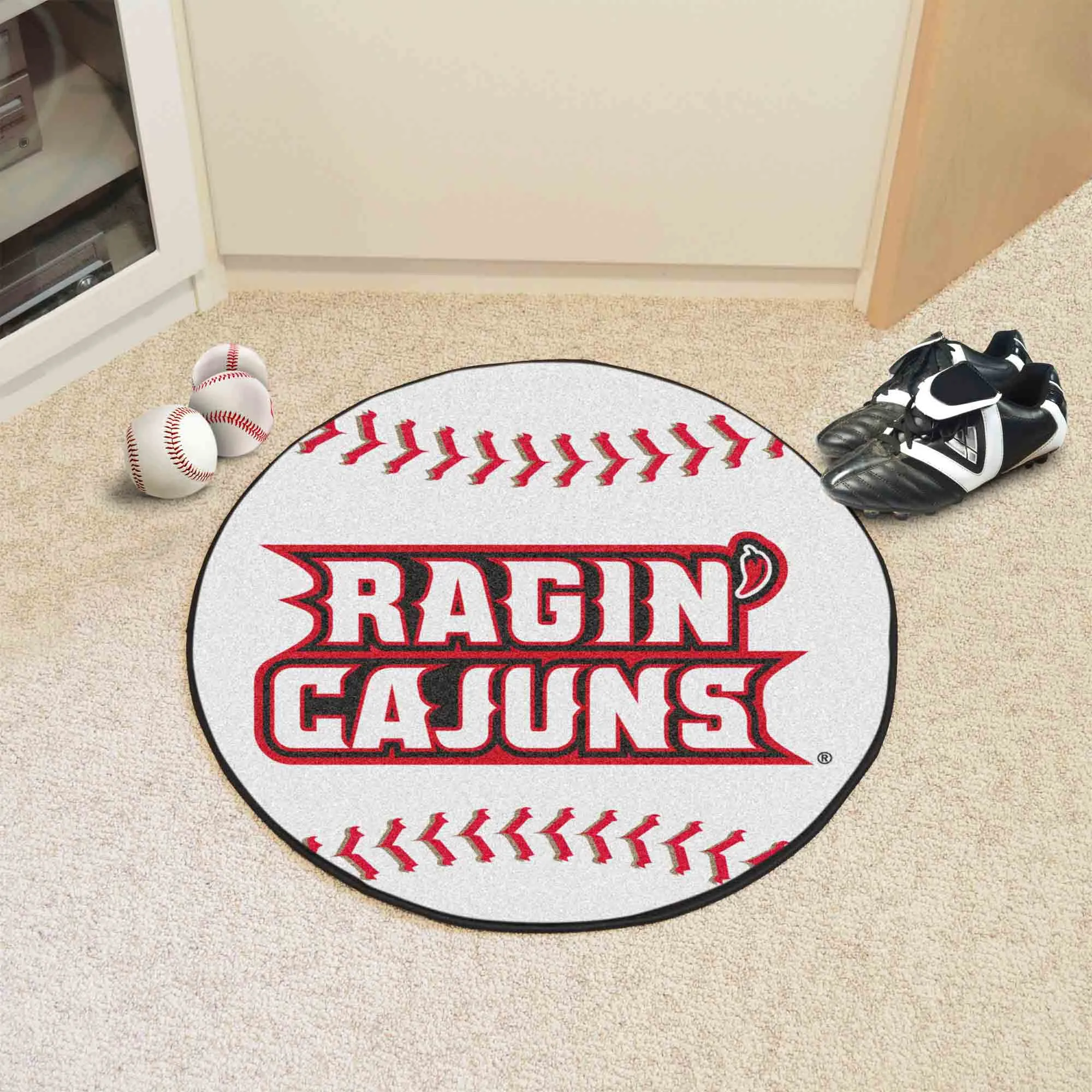 Louisiana-Lafayette Baseball Mat