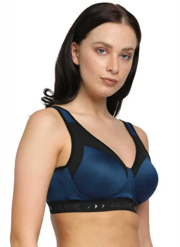 Lovable Aqua-Blue Padded Non Wired Full Coverage Bra ENERGY BRA-Aqua-Blue